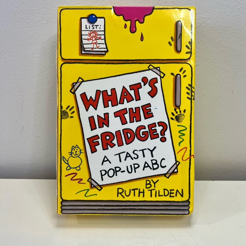 What's In The Fridge? Pop-Up ABC Children's Book - 1994